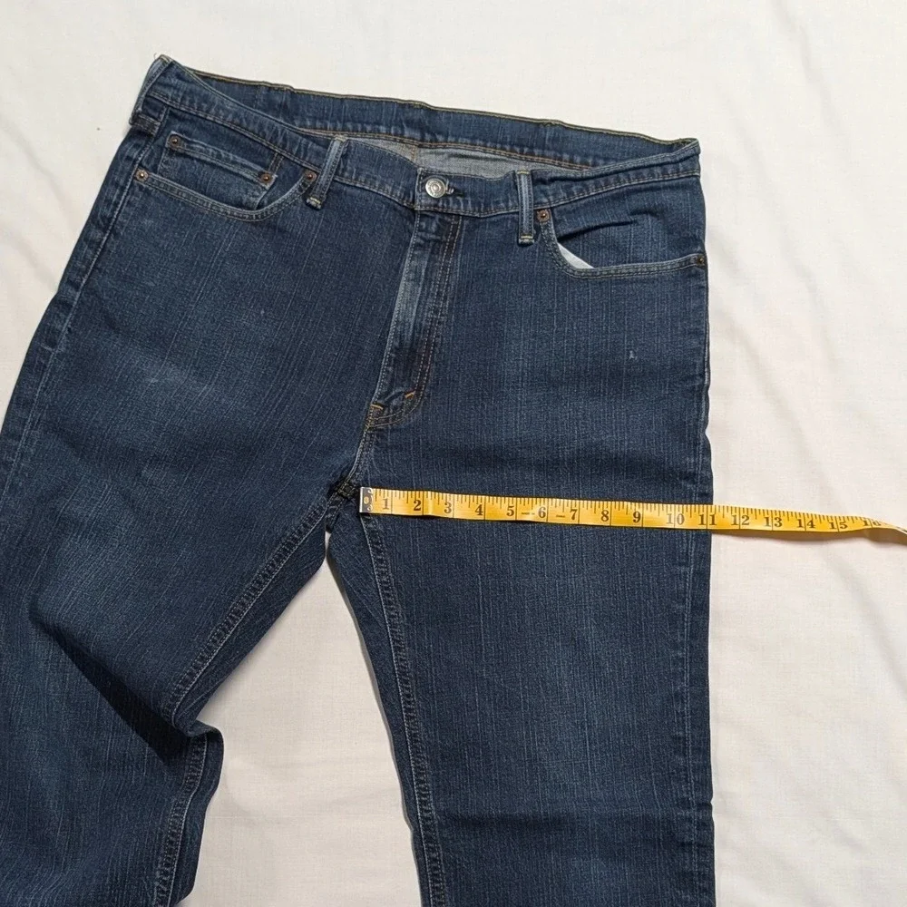 Levi's 511 Slim Fit Mens Jeans Dark Wash Denim Blue W38 L36